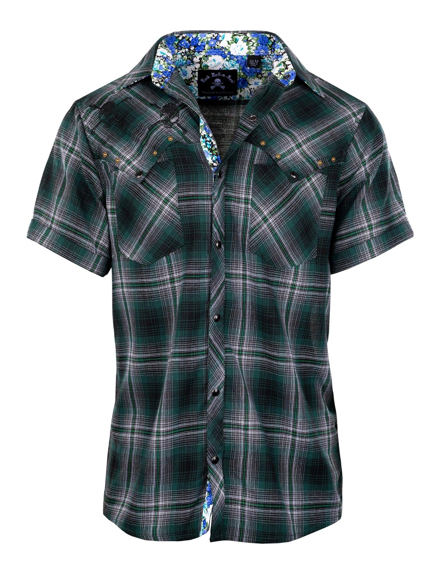 S/S Green on Black