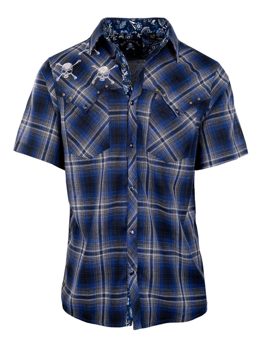 S/S Blue on Black II