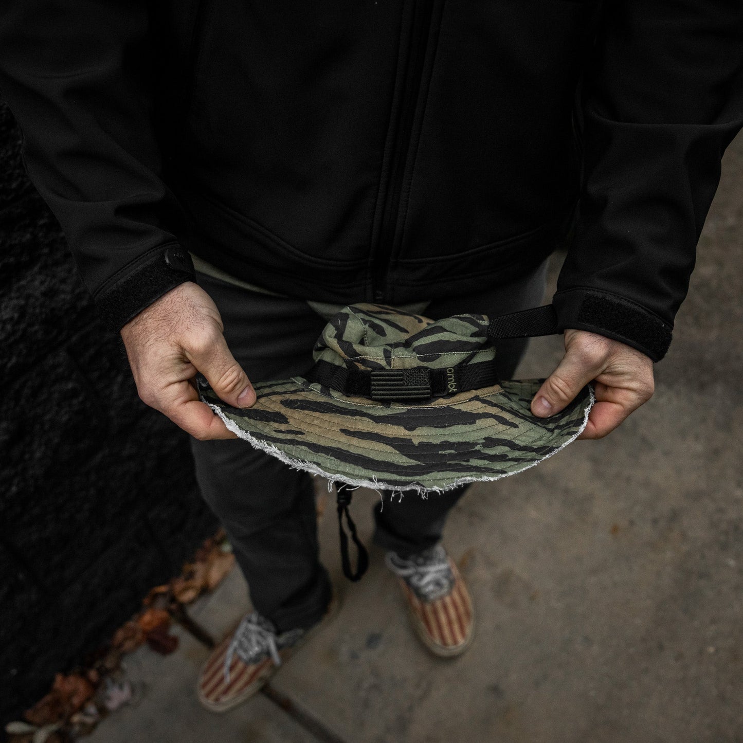 Distressed Ripstop Mid-Profile Tactical Boonie Hat