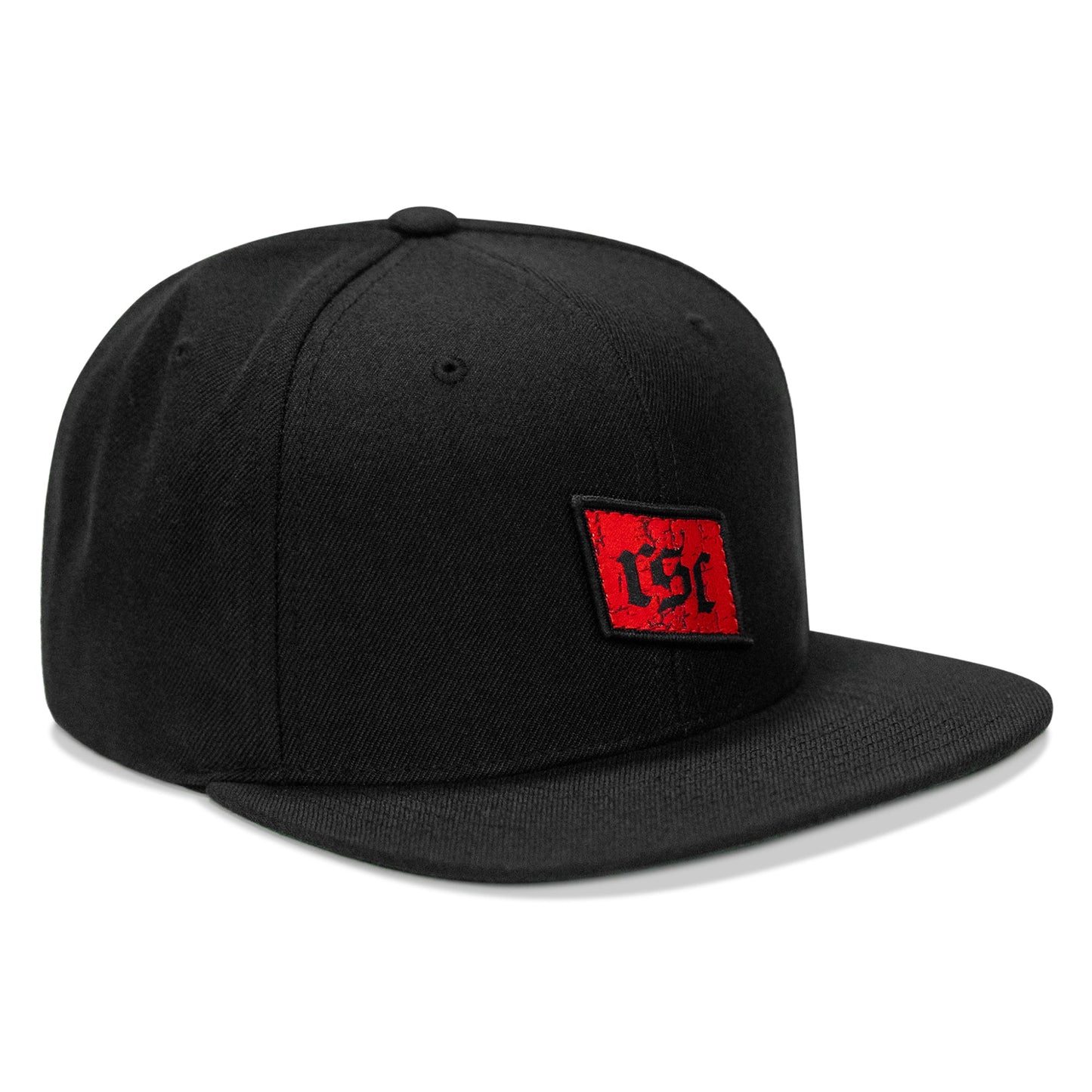 RSC Classic Red Diamond Velcro Patch Flatbill Hat