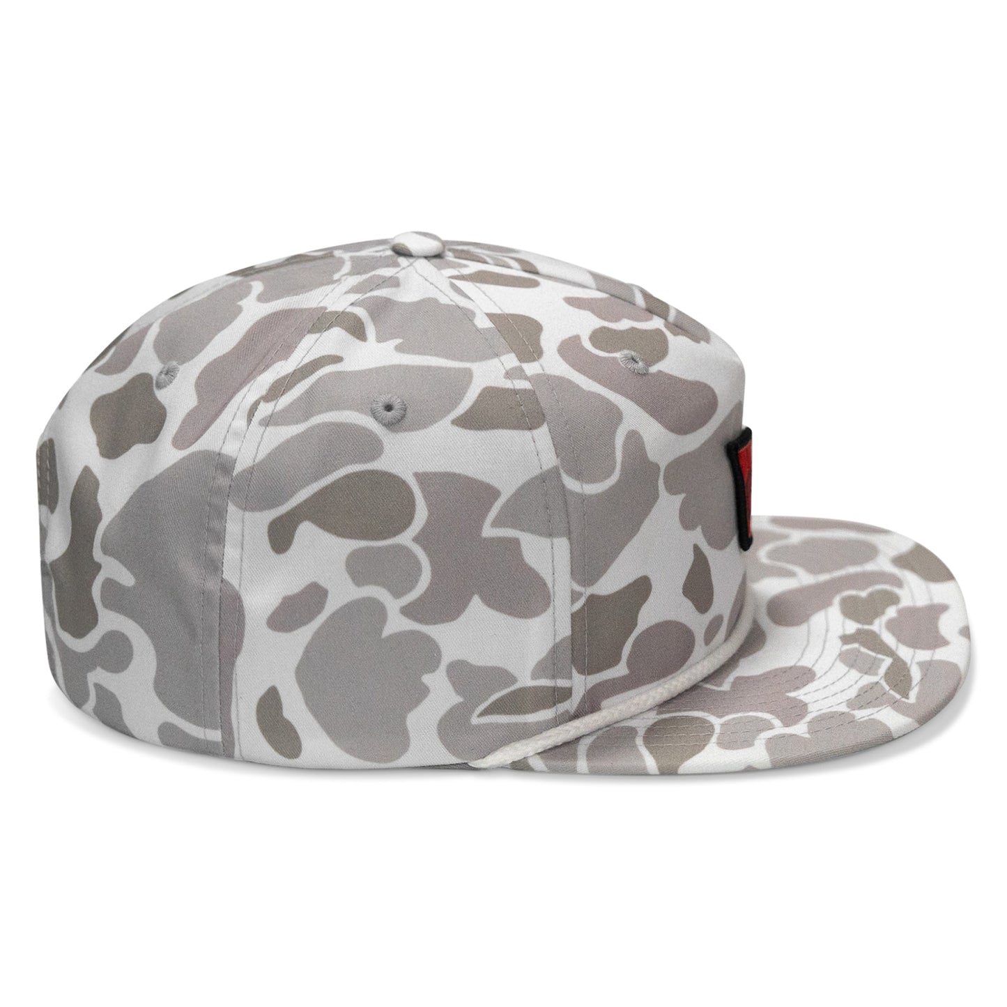 RSC Classic Red Diamond Velcro Patch Flatbill Hat