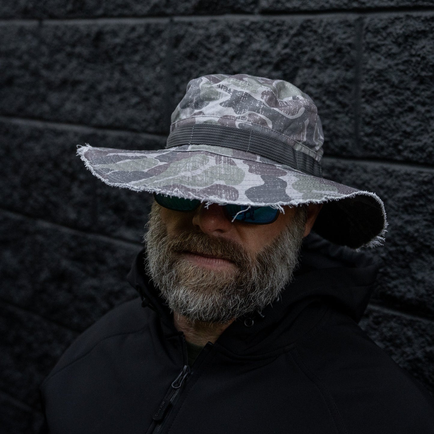 Distressed Ripstop Mid-Profile Tactical Boonie Hat