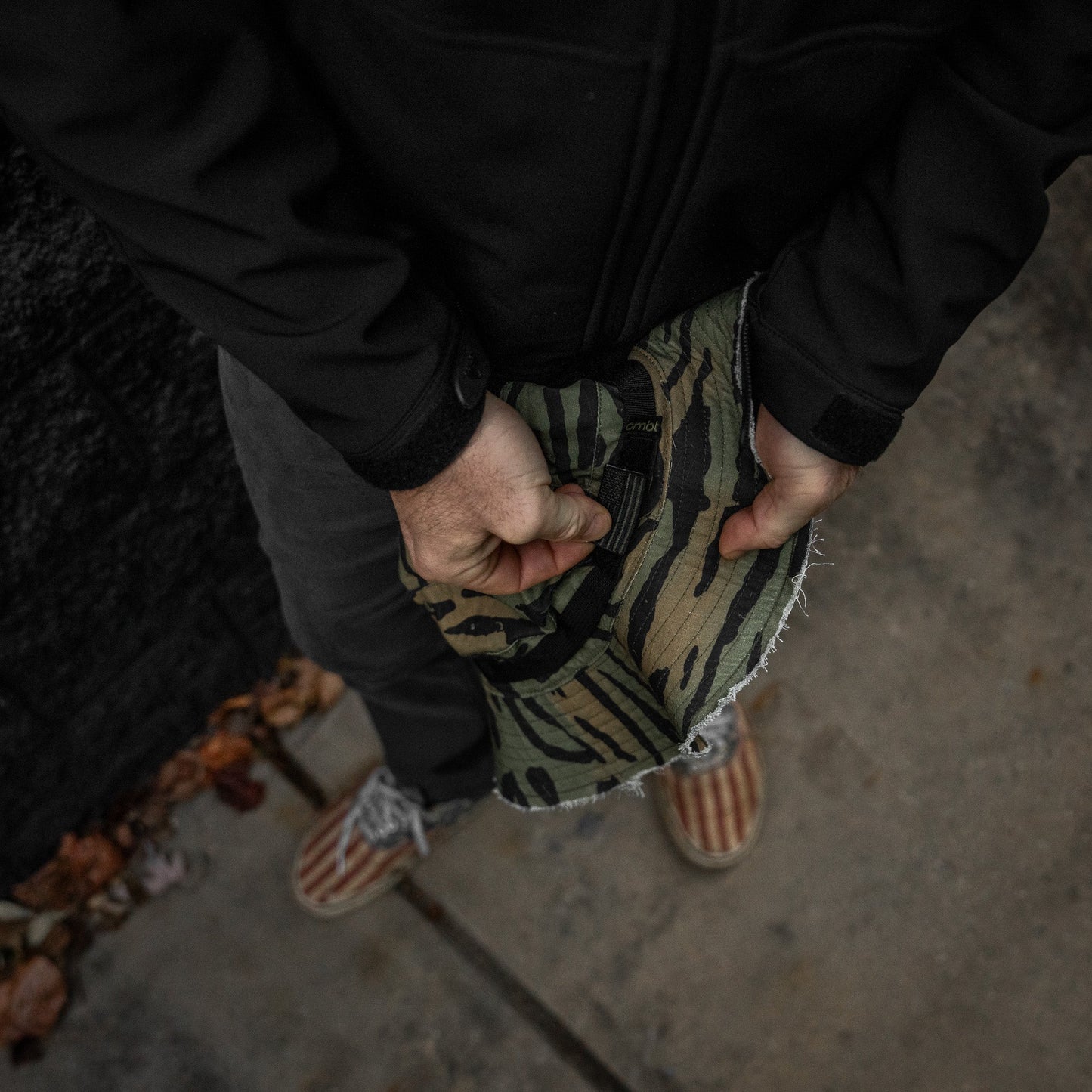 Distressed Ripstop Mid-Profile Tactical Boonie Hat