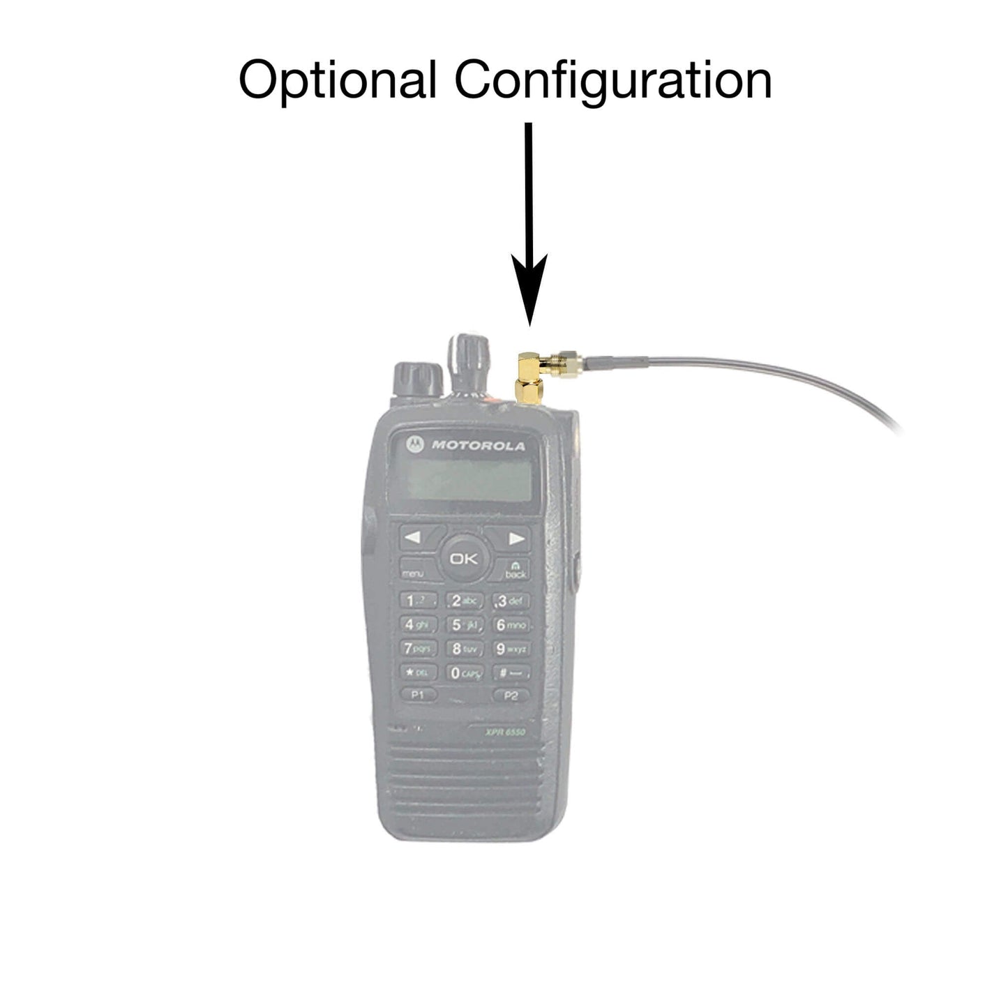 Tactical Antenna Relocation Kit(No Antenna Pouch) - Military Radios: Harris, Thales, Tri, PRC, Falcon Series, MBITR Series