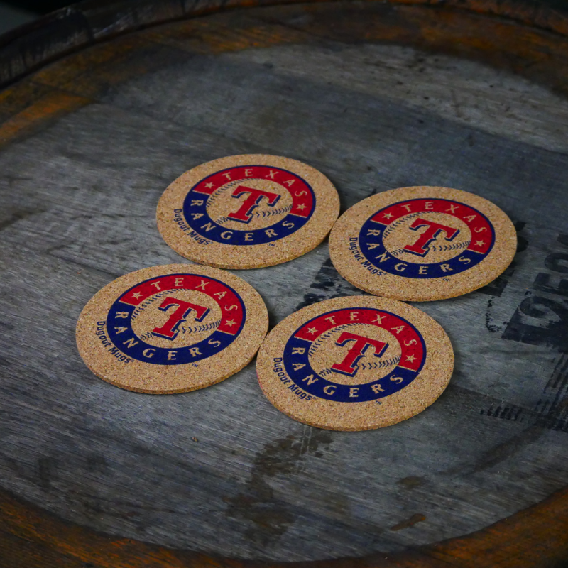 Texas Rangers Dugout Mugs® | Cork Coasters