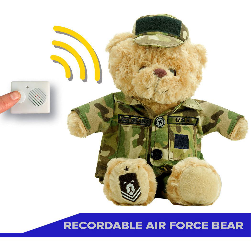 Recordable Air Force Bear