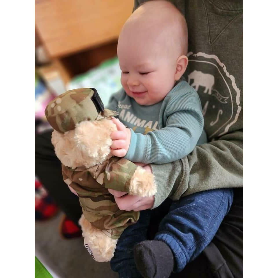 Recordable Army Teddy Bear