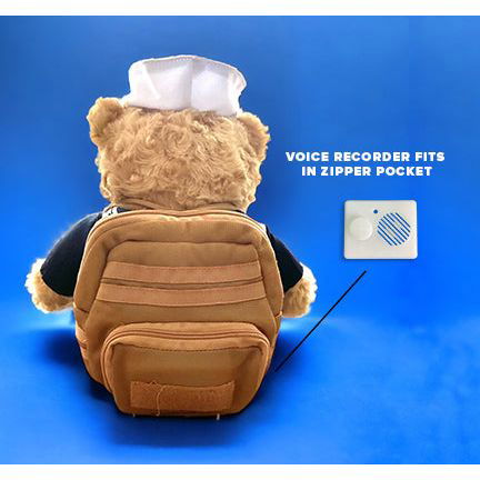 Recordable Navy Bear