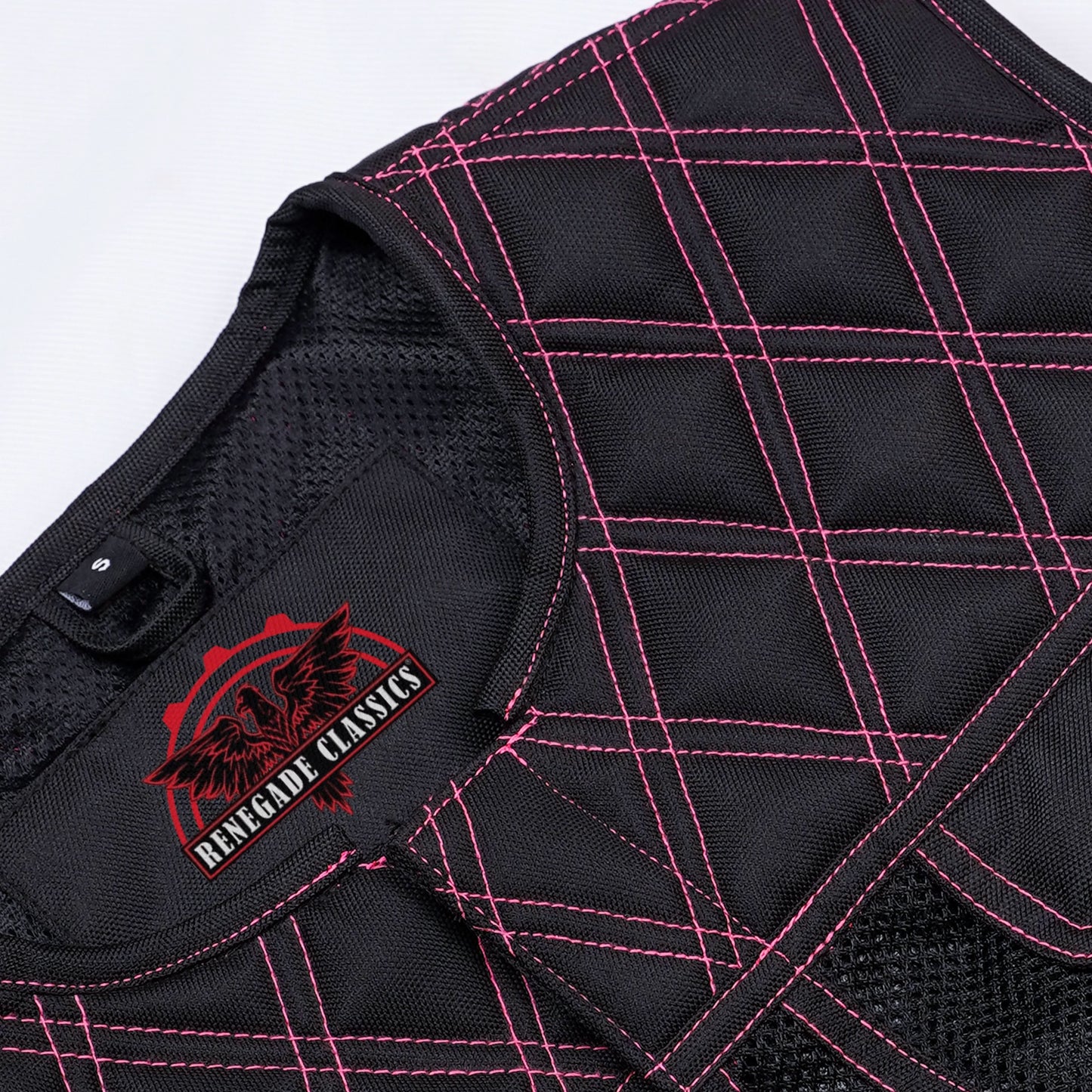 Rose Phantom™ Womens Mesh Motorcycle Vest