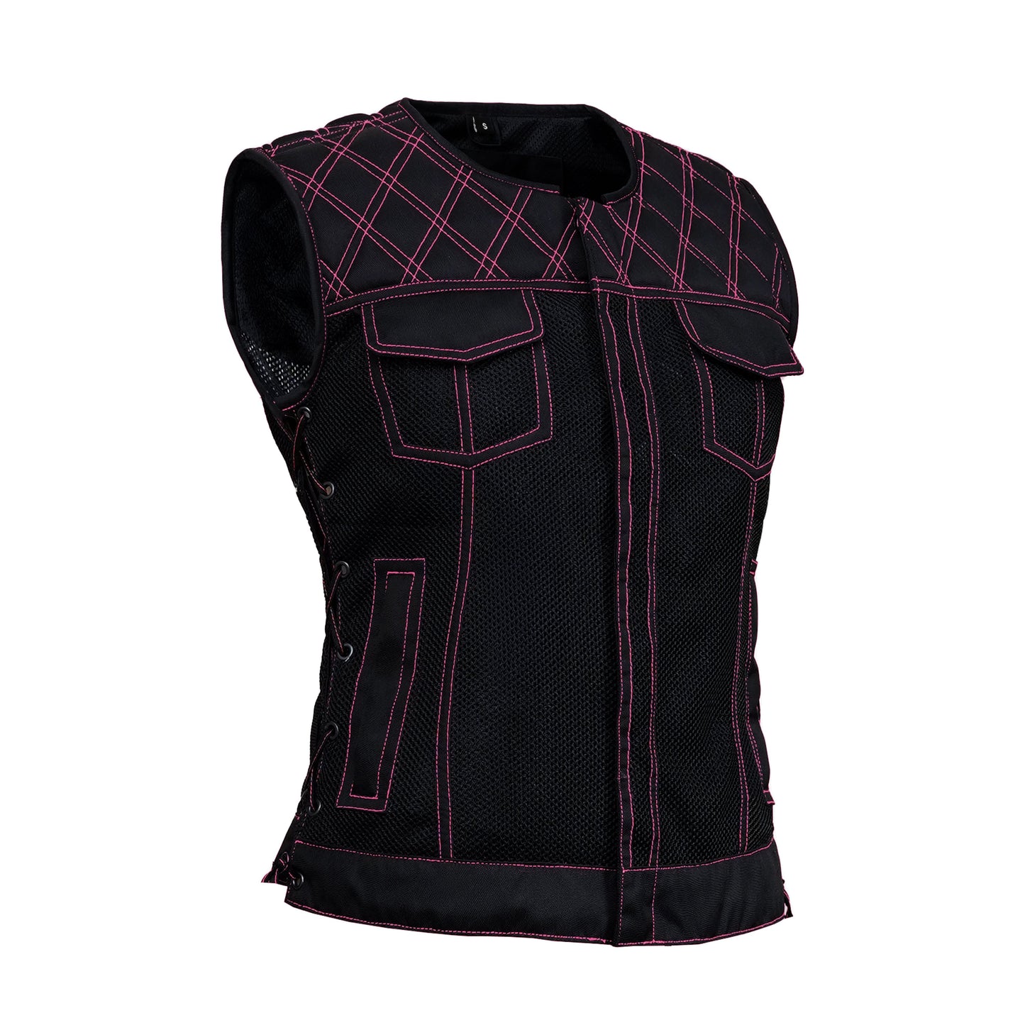 Rose Phantom™ Womens Mesh Motorcycle Vest