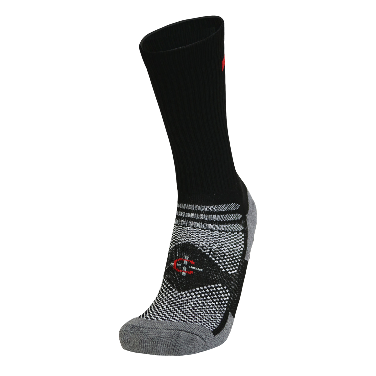 Red Line Crew Sock