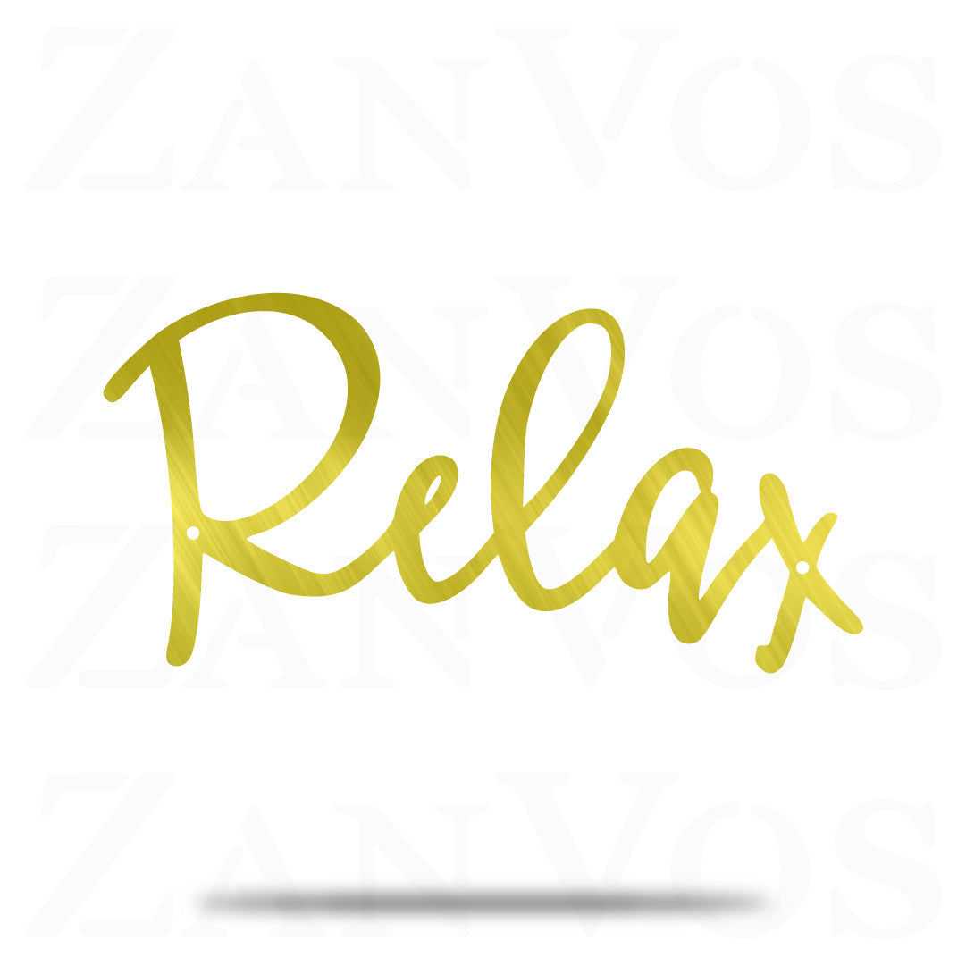 Relax Metal Art