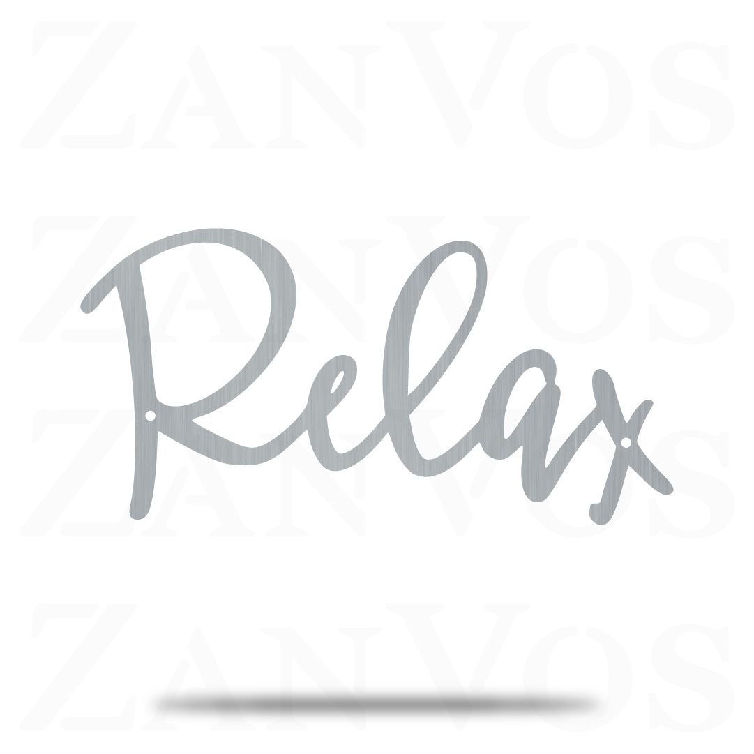 Relax Metal Art