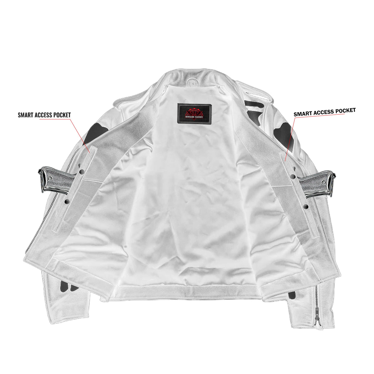 Deathless Women’s MC Bone Jacket
