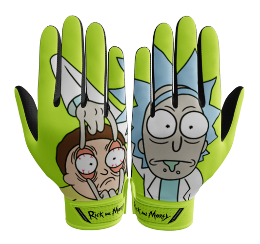 Rick and Morty Batting Gloves — Quantum Orbit by Phenom Elite