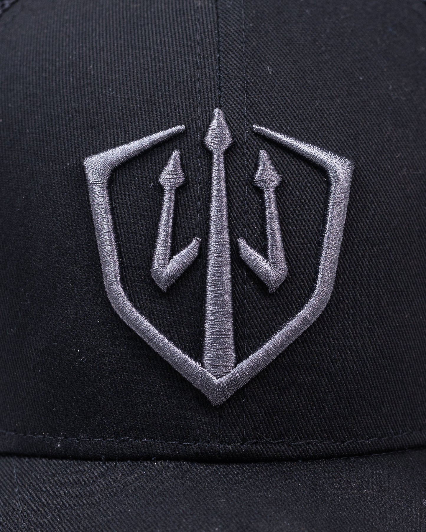 Gray Trident Trucker