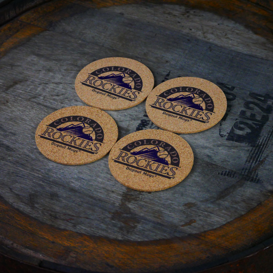 Colorado Rockies Dugout Mugs® | Cork Coasters