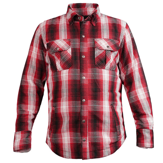 MileArmor — Men's Flannel Riding Shirt
