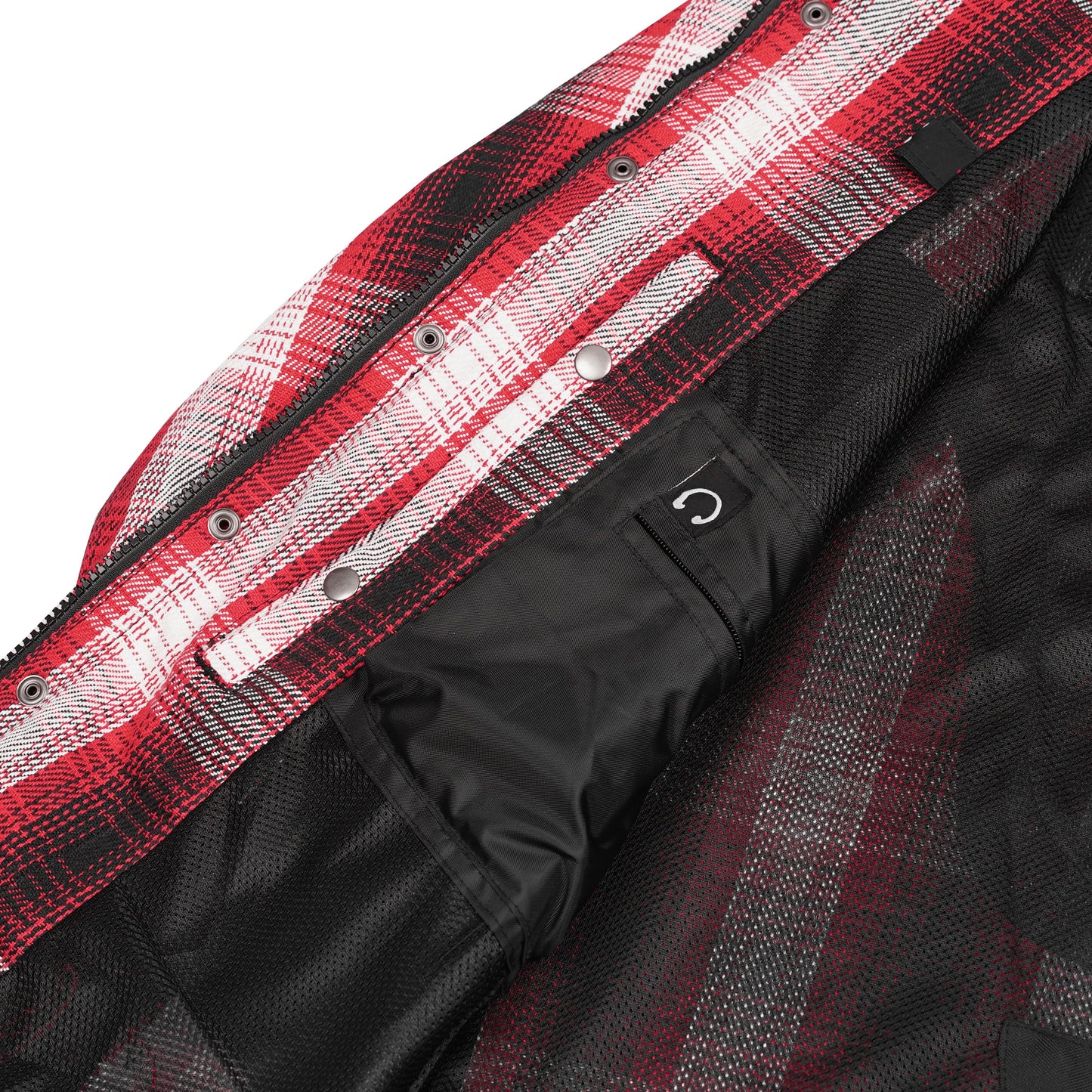 MileArmor — Men's Flannel Riding Shirt