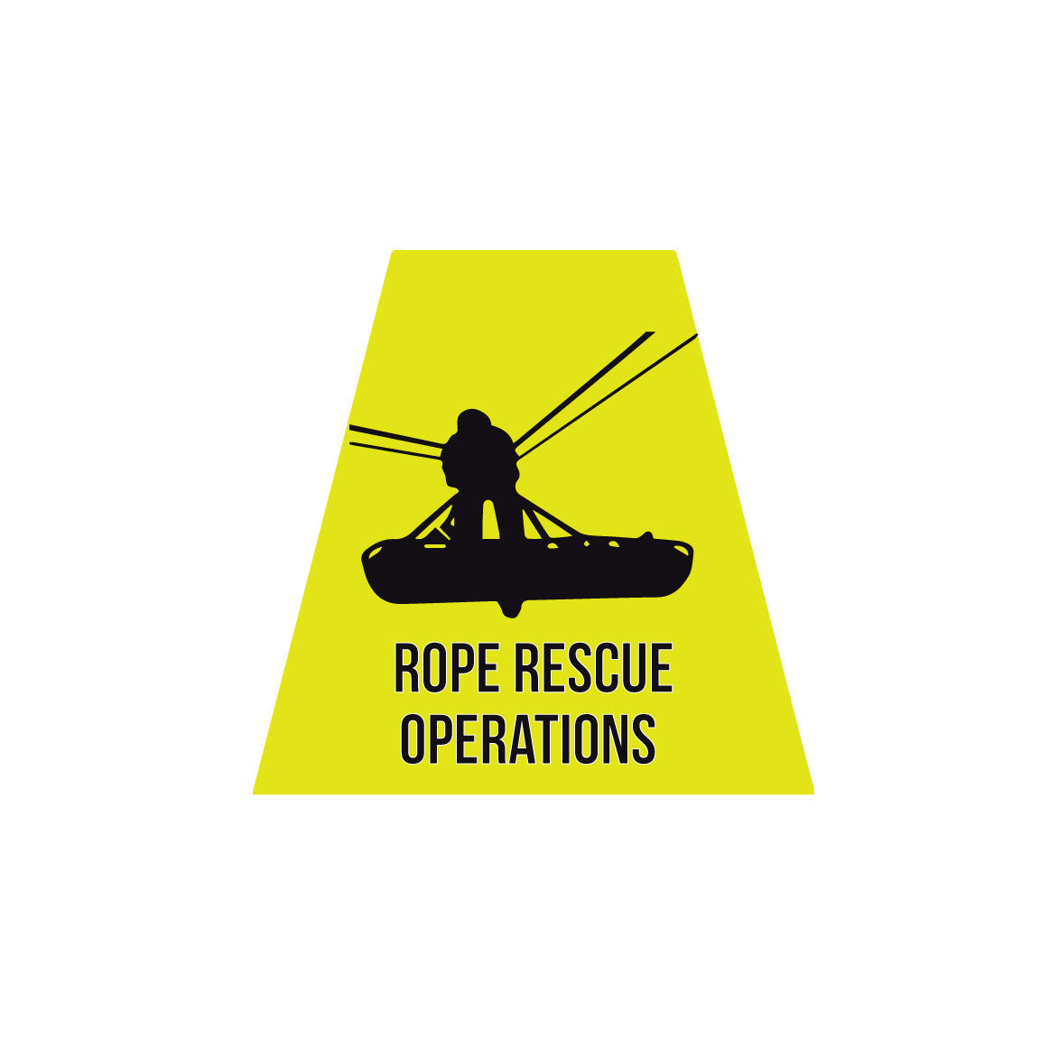 ROPE RESCUE OPERATIONS REFLECTIVE HELMET (TET) TETRAHEDRON