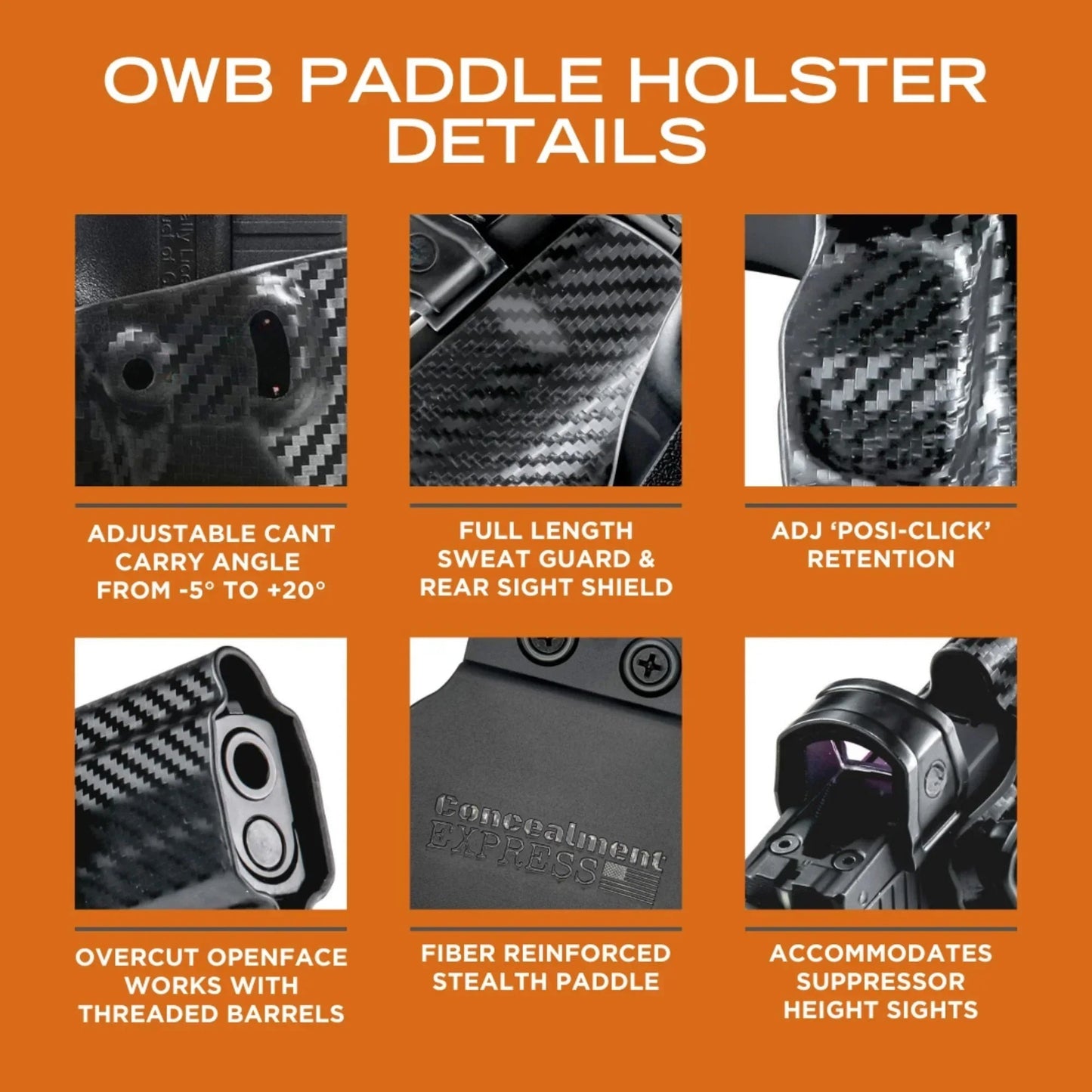 Kimber CDS9 Paddle Holster