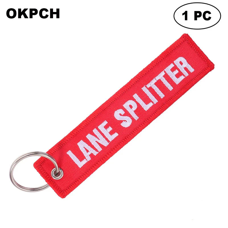 Lane Splitter - Motorcycle Keychain