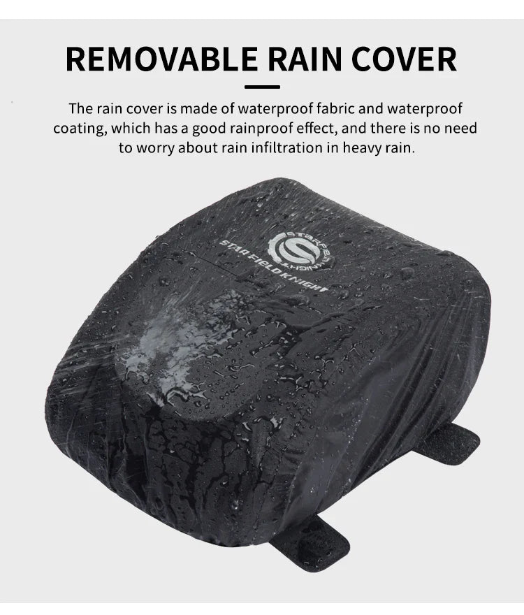 Magnetic Fuel Tank Bag Motorcycle Waterproof Large Capacity