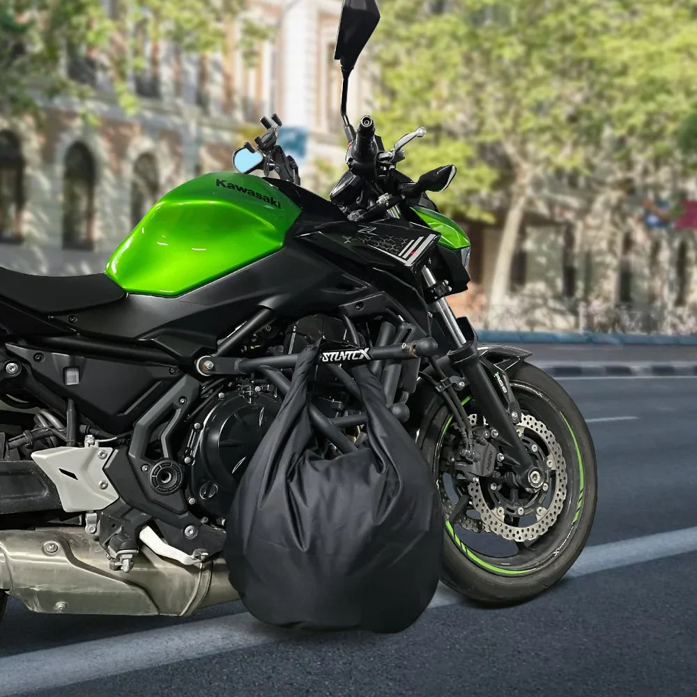 Motorbike Helmet Bag Waterproof Combination Lock Anti-Theft Luggage Storage Bag Rider Portable