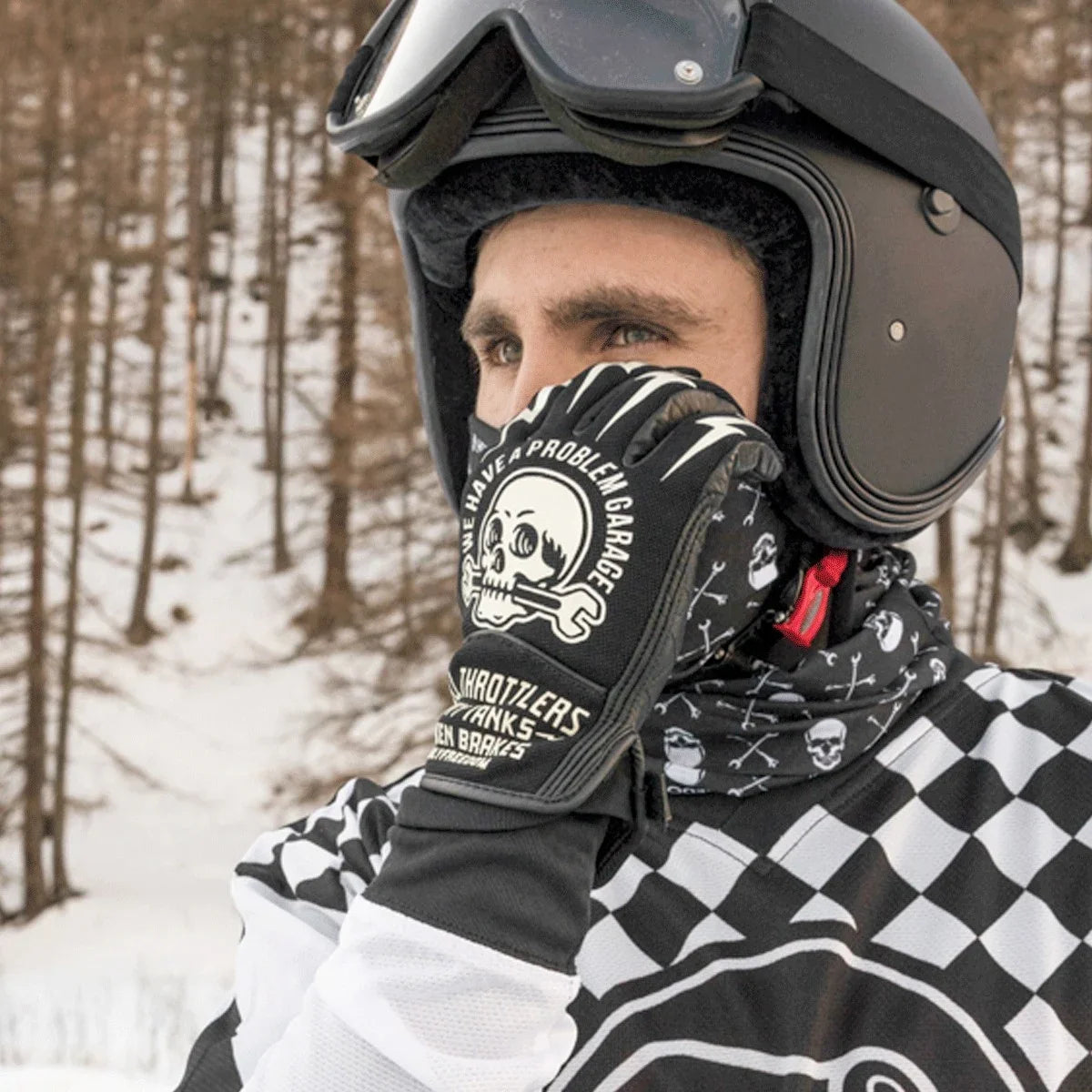 Holyfreedom Leather Hard Shell Breathable Gloves