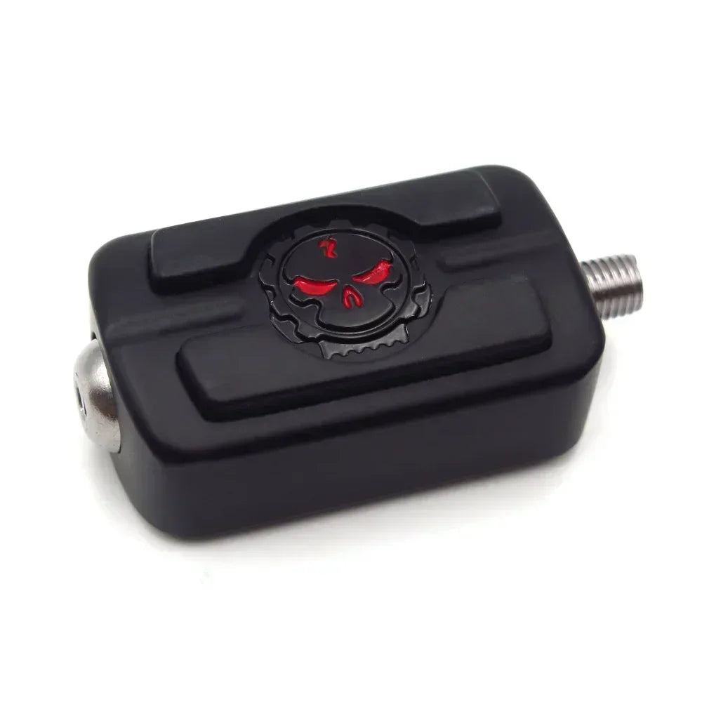 Motorcycel Parts Chrome Skull Shifter Shift Foot Peg For Harley Chopper Touring Cruiser Custom