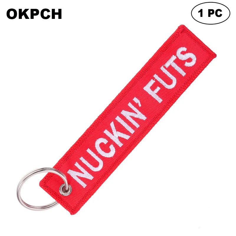 Nuckin Puts - Motorcycle Keychain