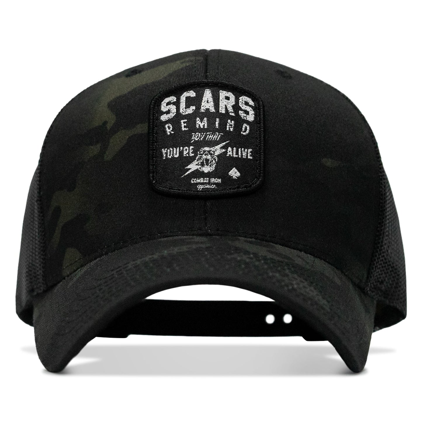 Scars Patch Snapback Hat