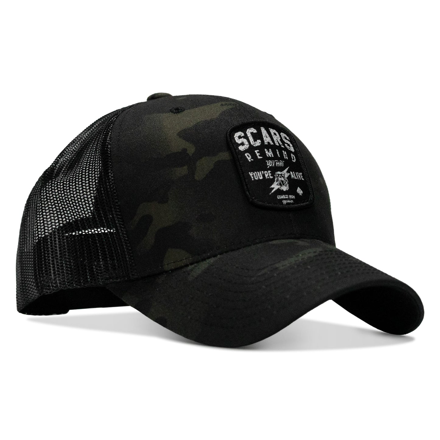 Scars Patch Snapback Hat