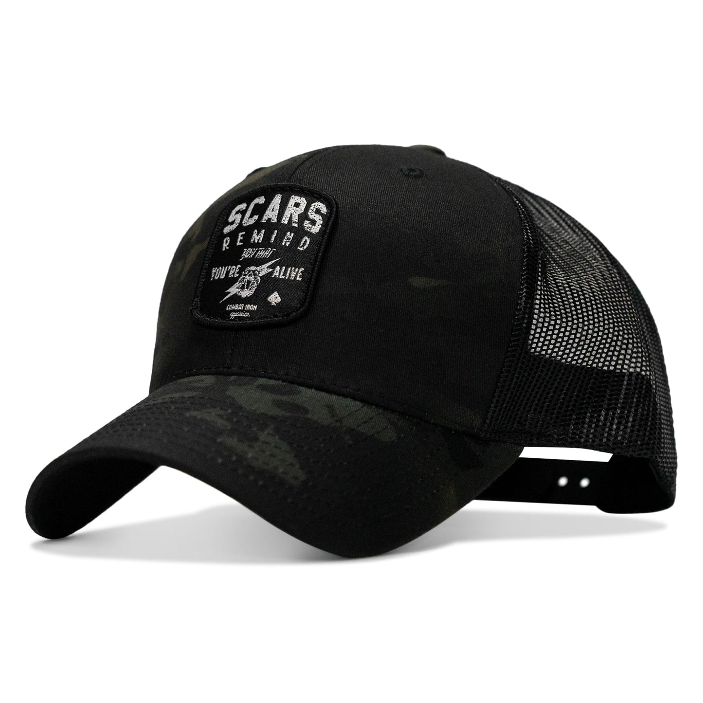 Scars Patch Snapback Hat