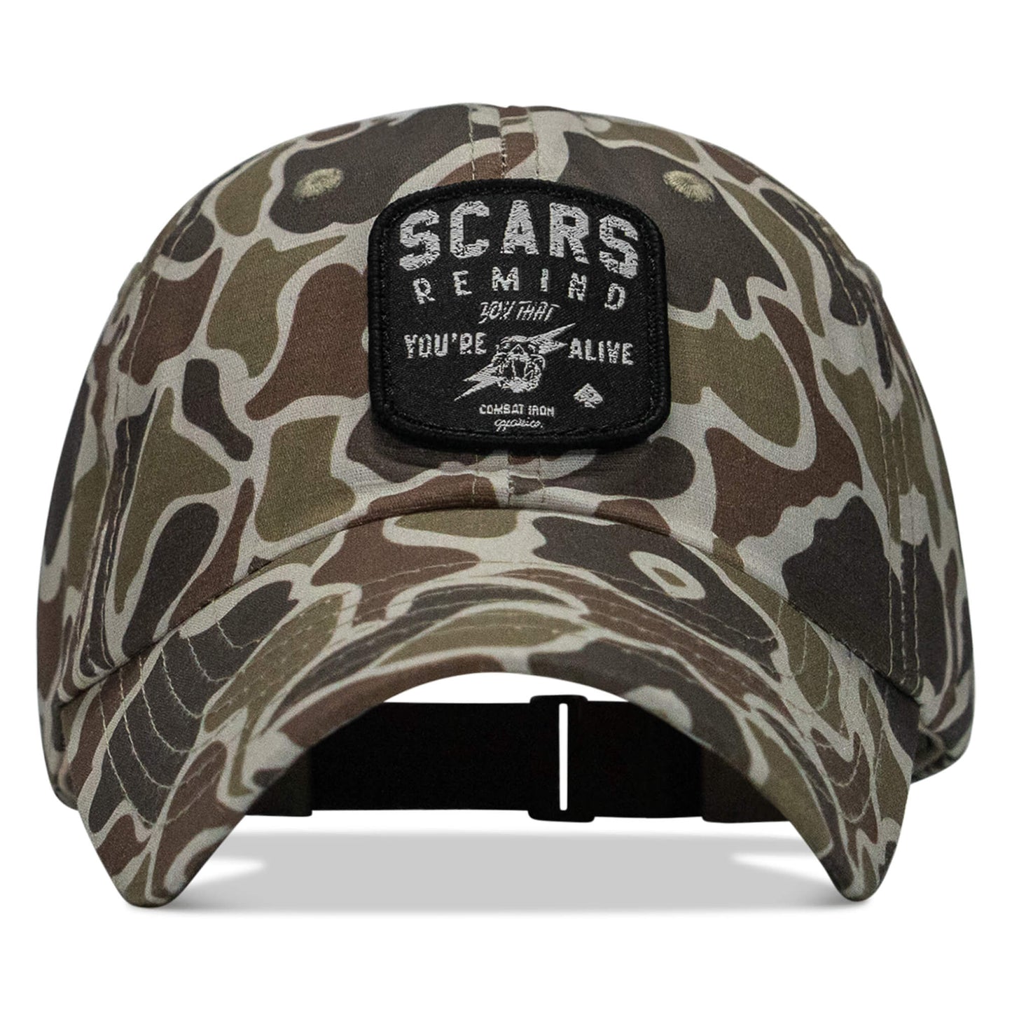Scars Remind You You're Alive Patch Tactical Ripstop Mesh Snapback Hat