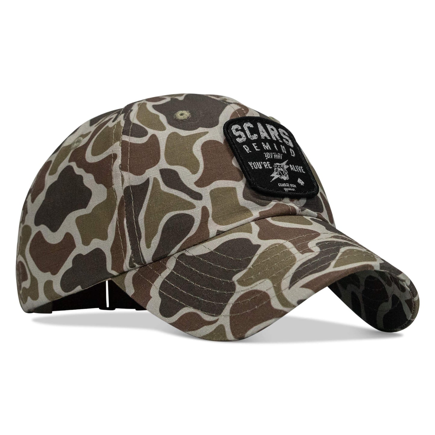 Scars Remind You You're Alive Patch Tactical Ripstop Mesh Snapback Hat