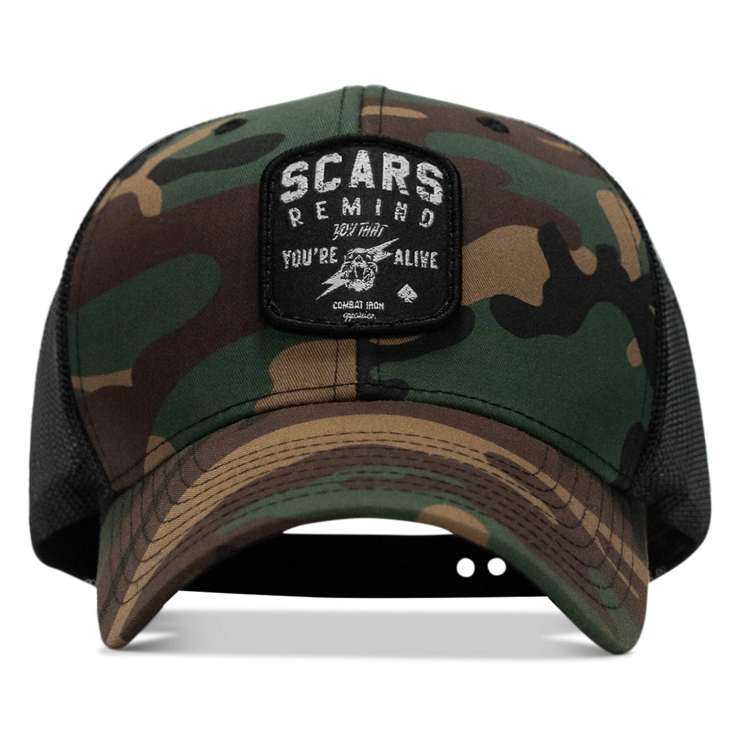 Scars Patch Snapback Hat