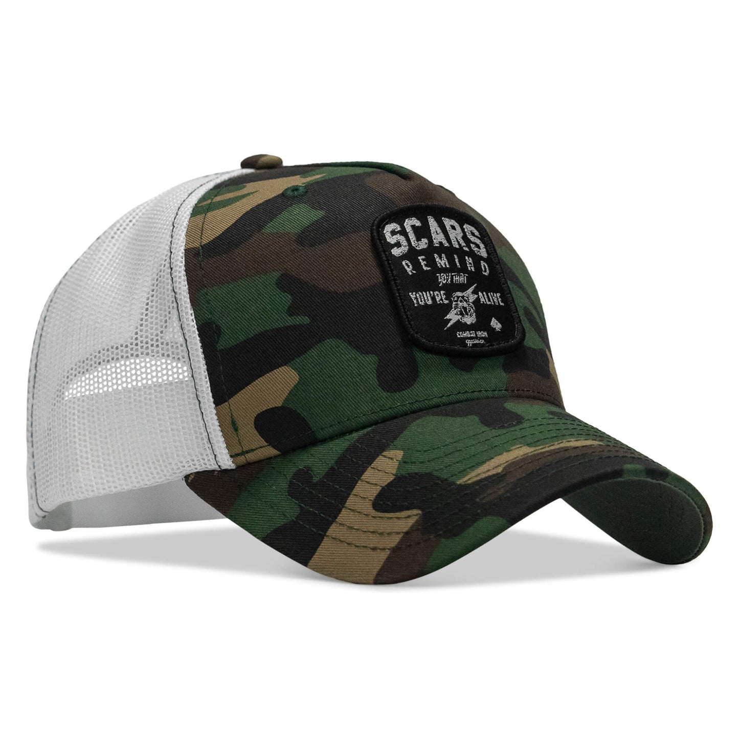 Scars Patch Snapback Hat