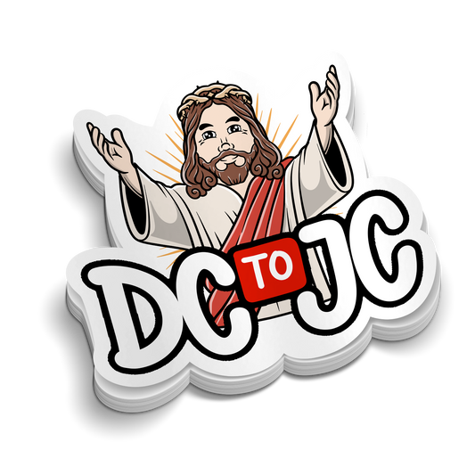 DC to JC | Funny Medical Stickers