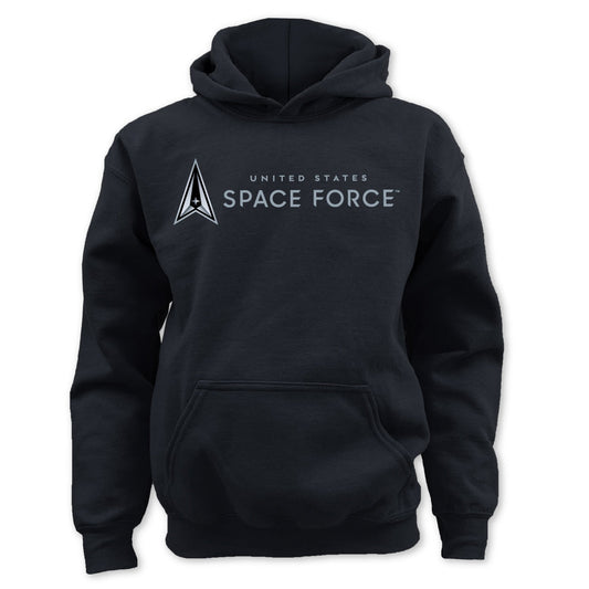 Space Force Youth Full Chest Hood