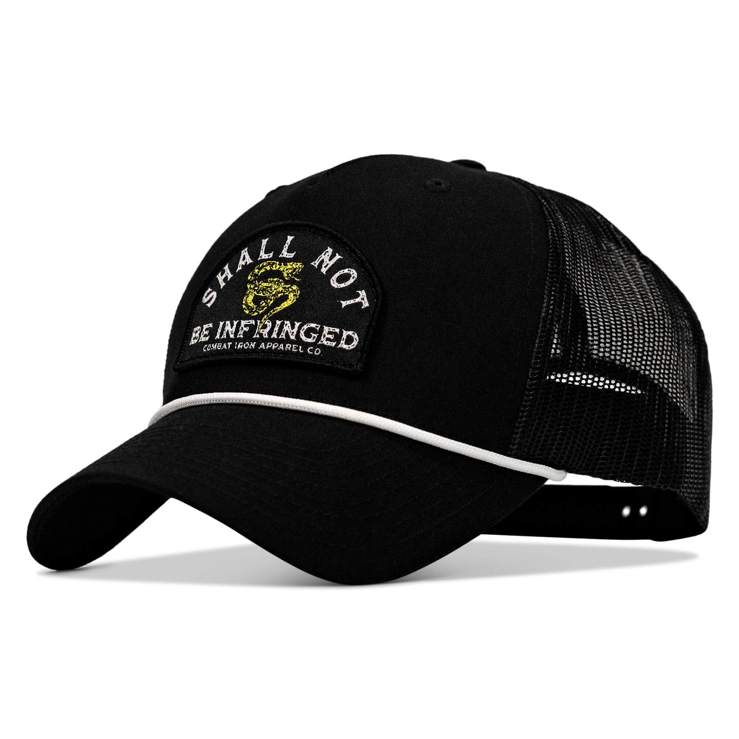 Shall Not Be Infringed Patch Rope Snapback Hat