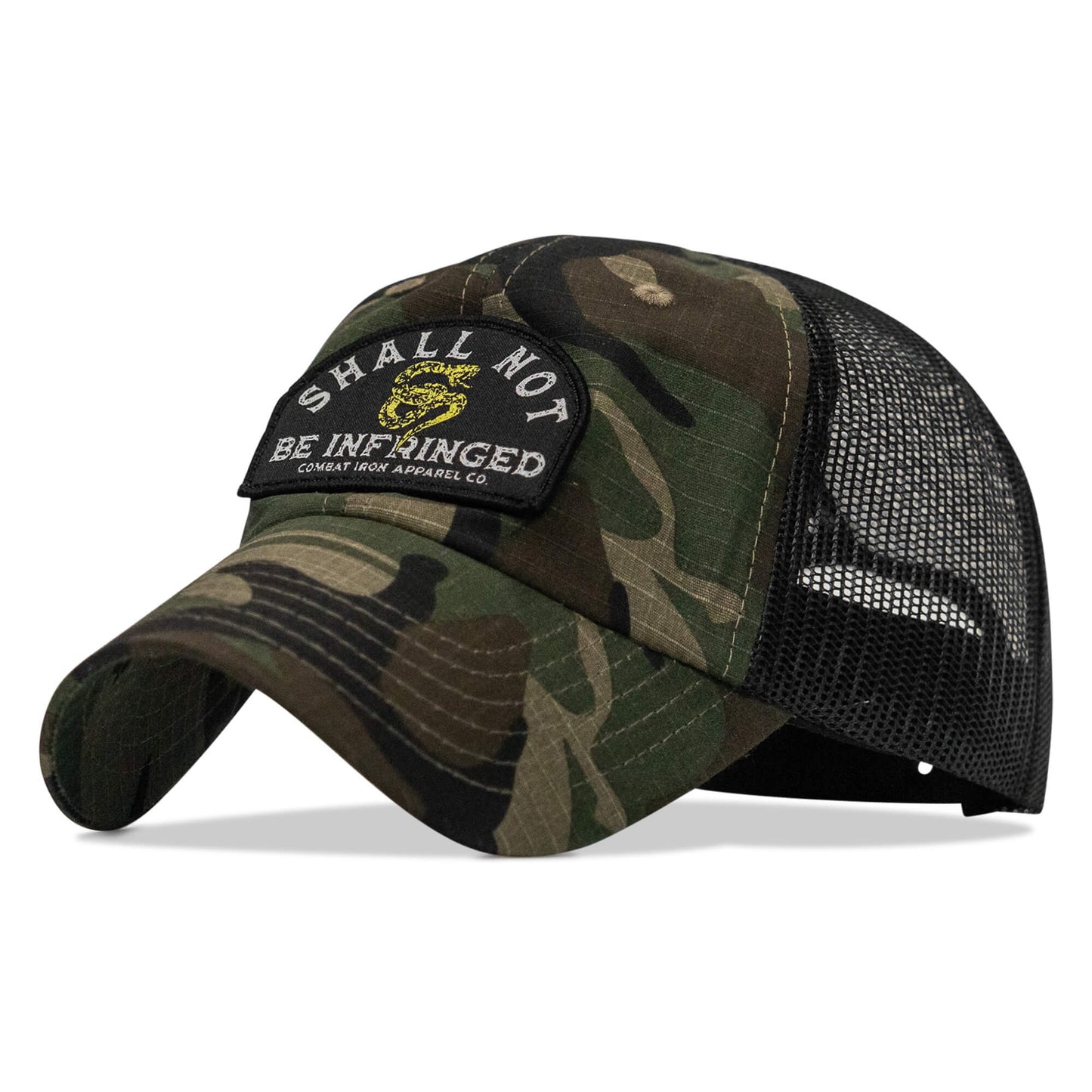 Shall Not Be Infringed Patch Tactical Ripstop Mesh Snapback Hat