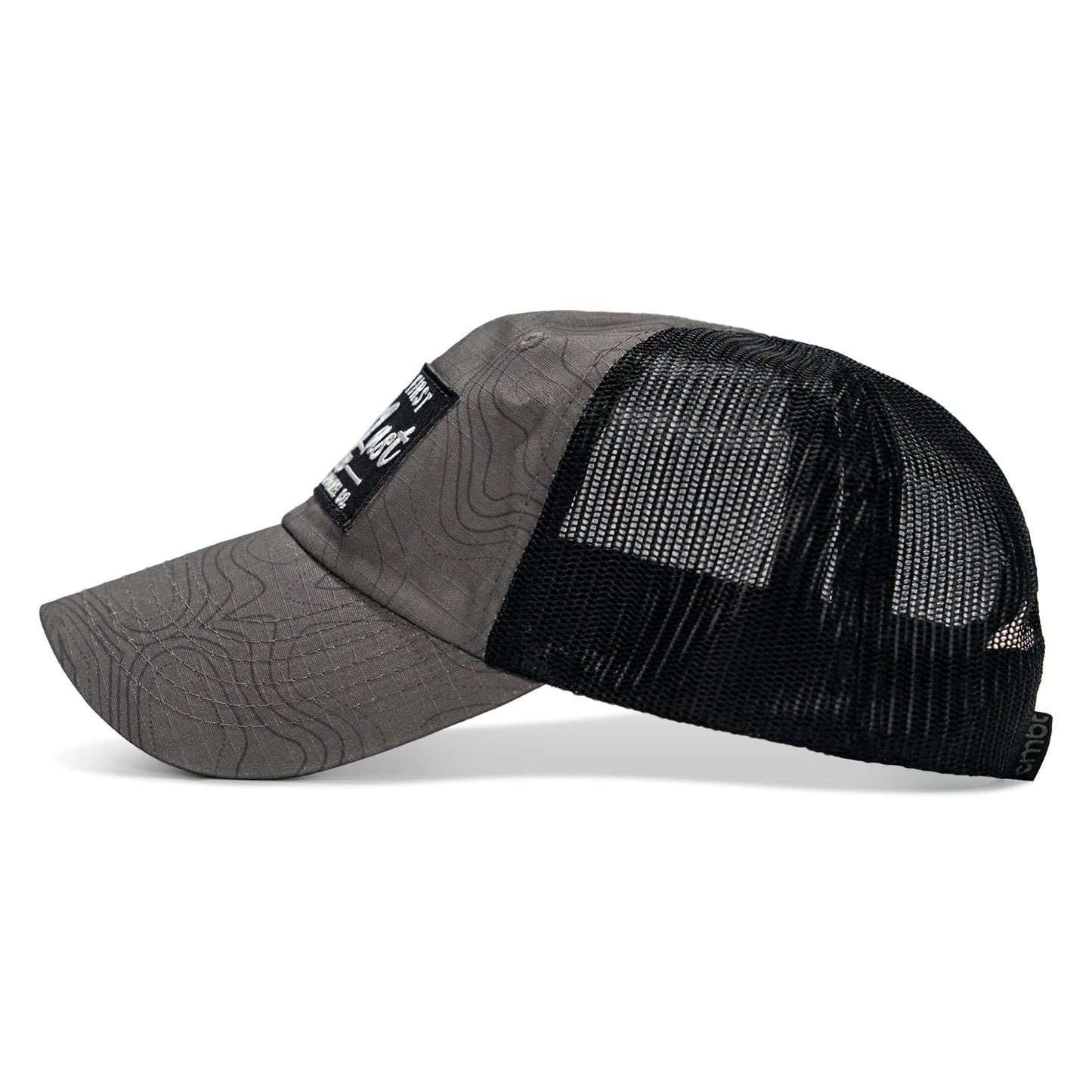 Shoot First. Die Last. Club Patch Tactical Ripstop Mesh Snapback Hat