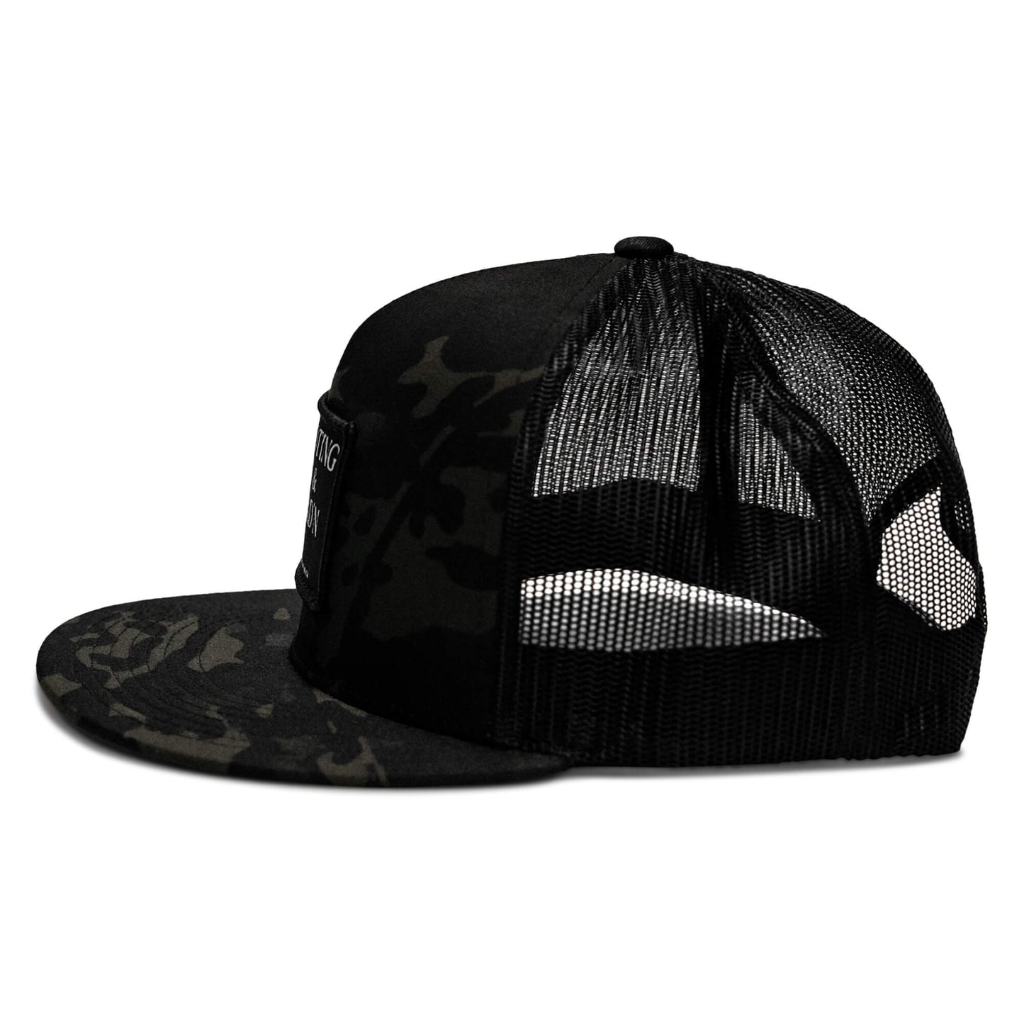 Shooting Guns & Spreadin' Buns Patch Flatbill Hat