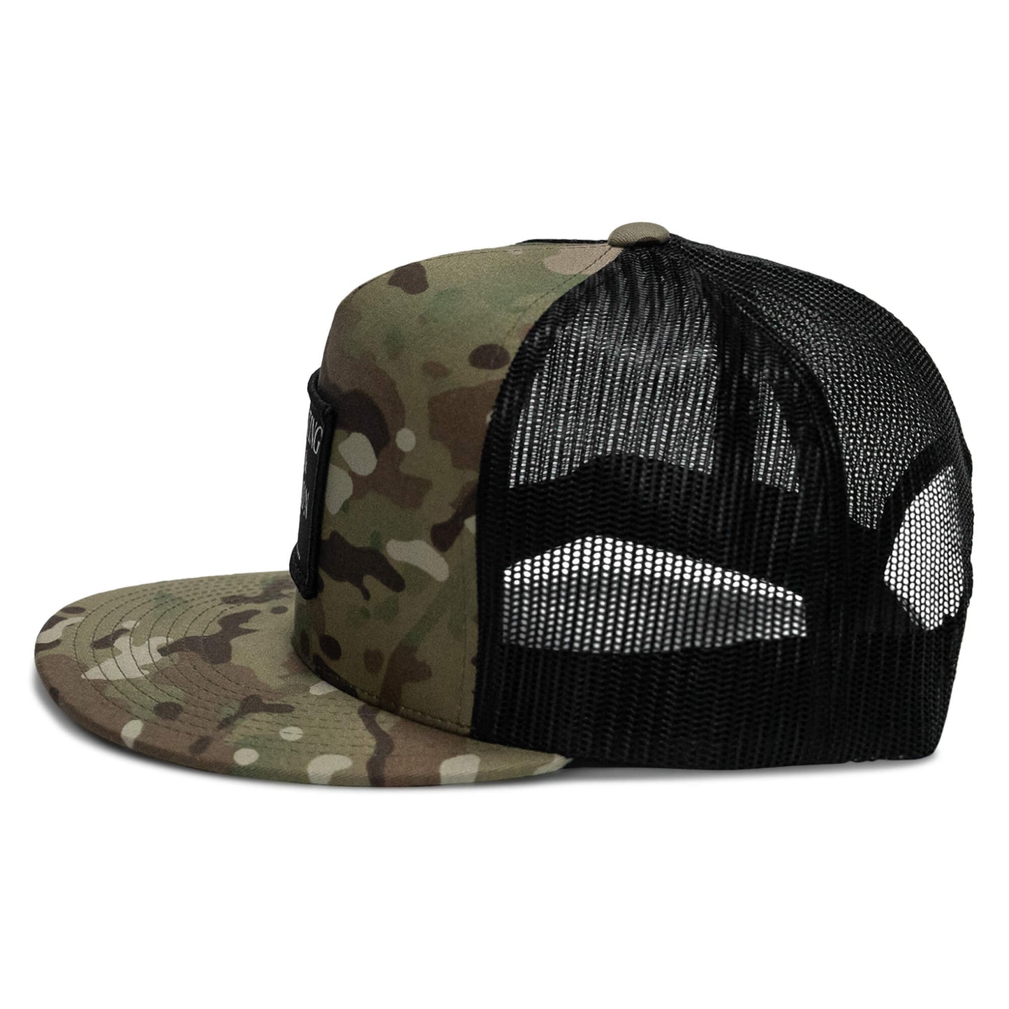 Shooting Guns & Spreadin' Buns Patch Flatbill Hat