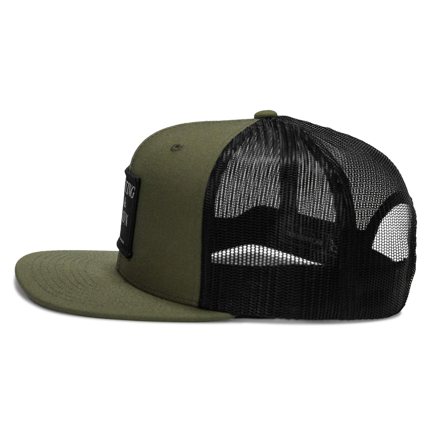 Shooting Guns & Spreadin' Buns Patch Flatbill Hat