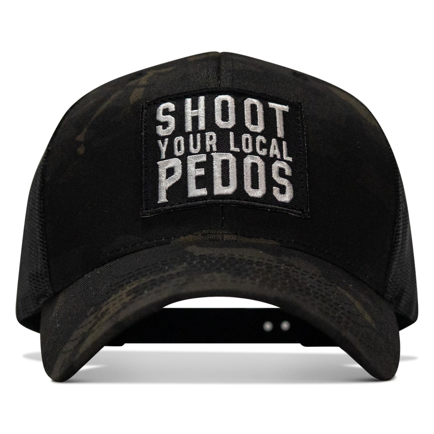 Shoot Your Local Pedos Patch Snapback