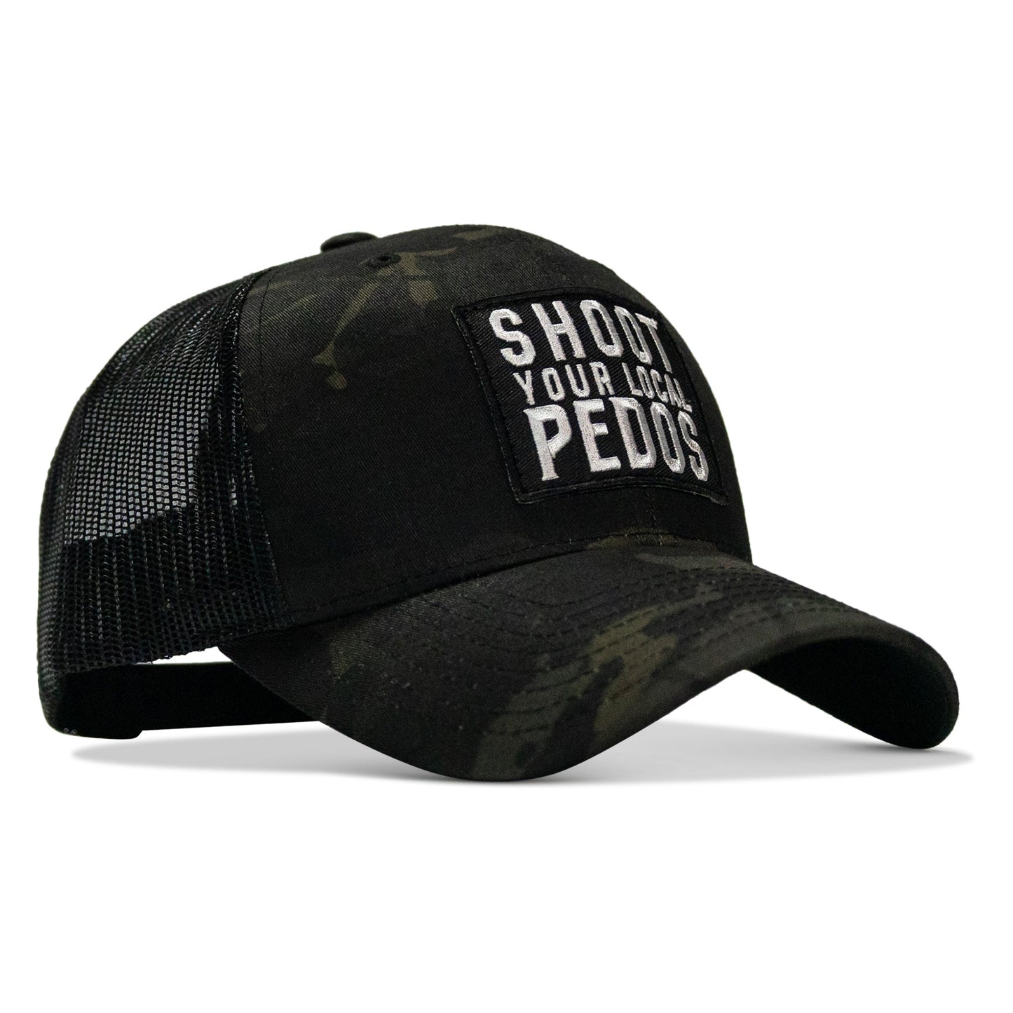 Shoot Your Local Pedos Patch Snapback