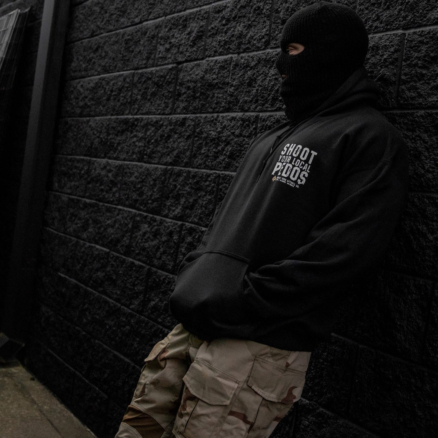 Shoot Your Local Pedo Fleece Lined Hoodies