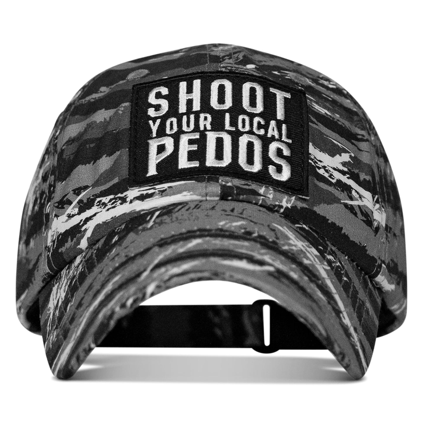 Shoot Your Local Pedos Patch Tactical Ripstop Mesh Snapback Hat